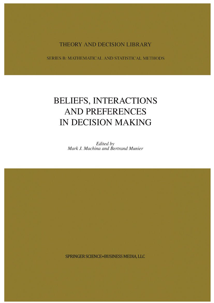 Theory and Decision Library B