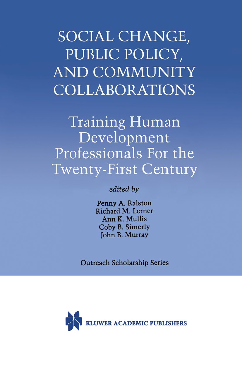 International Series in Outreach Scholarship