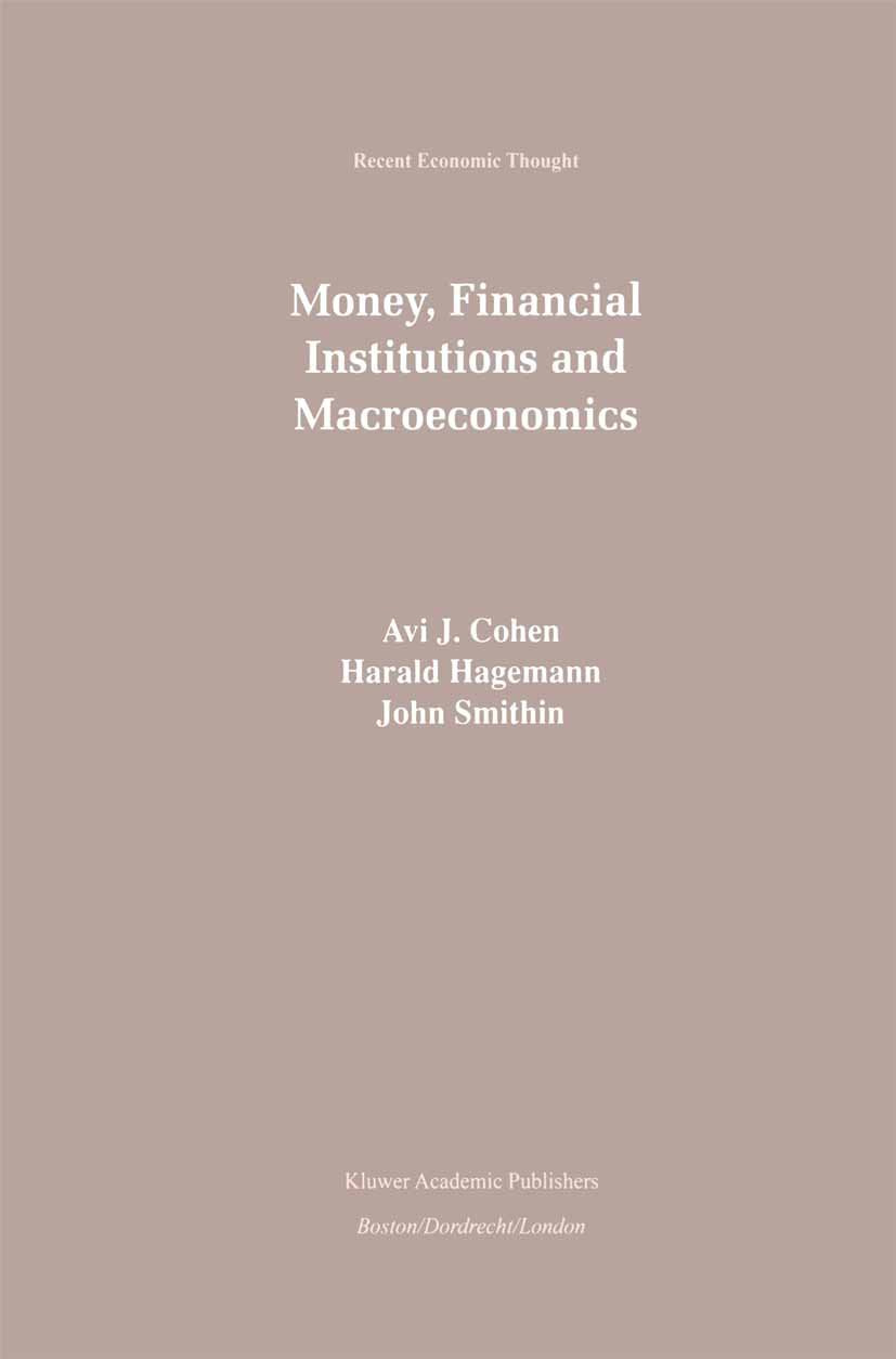 Recent Economic Thought