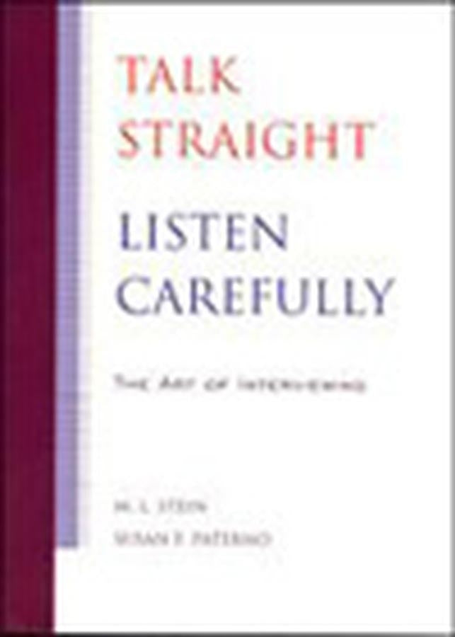 Talk Straight, Listen Carefully