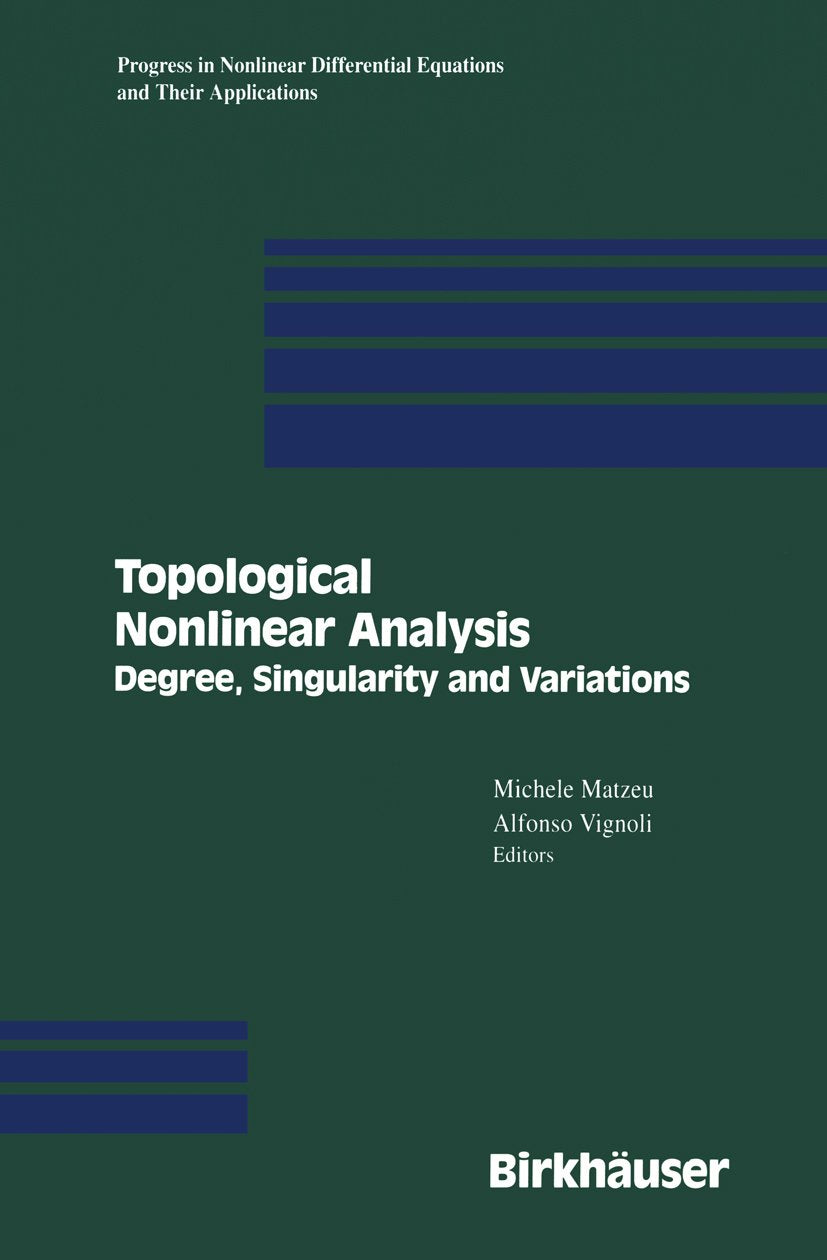 Progress in Nonlinear Differential Equations and Their Applications