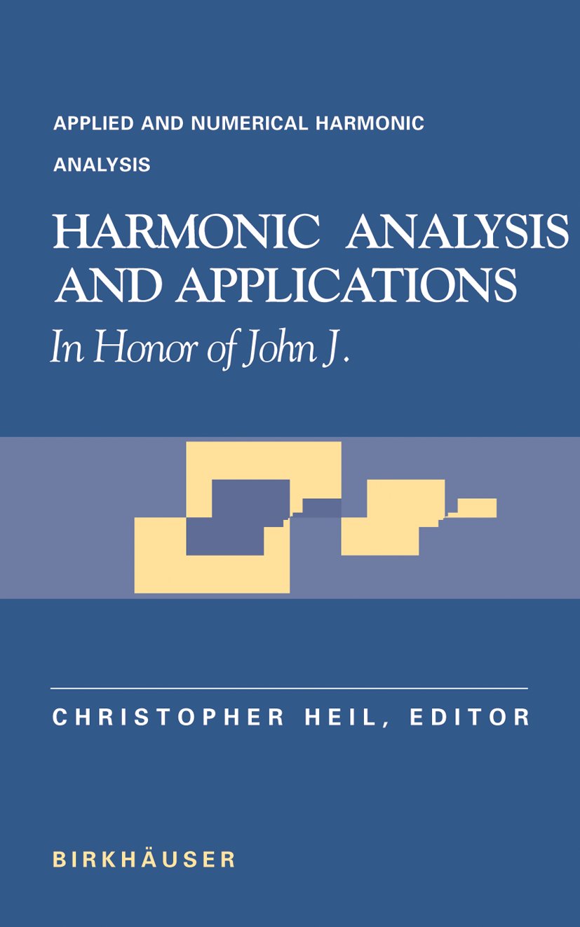 Applied and Numerical Harmonic Analysis