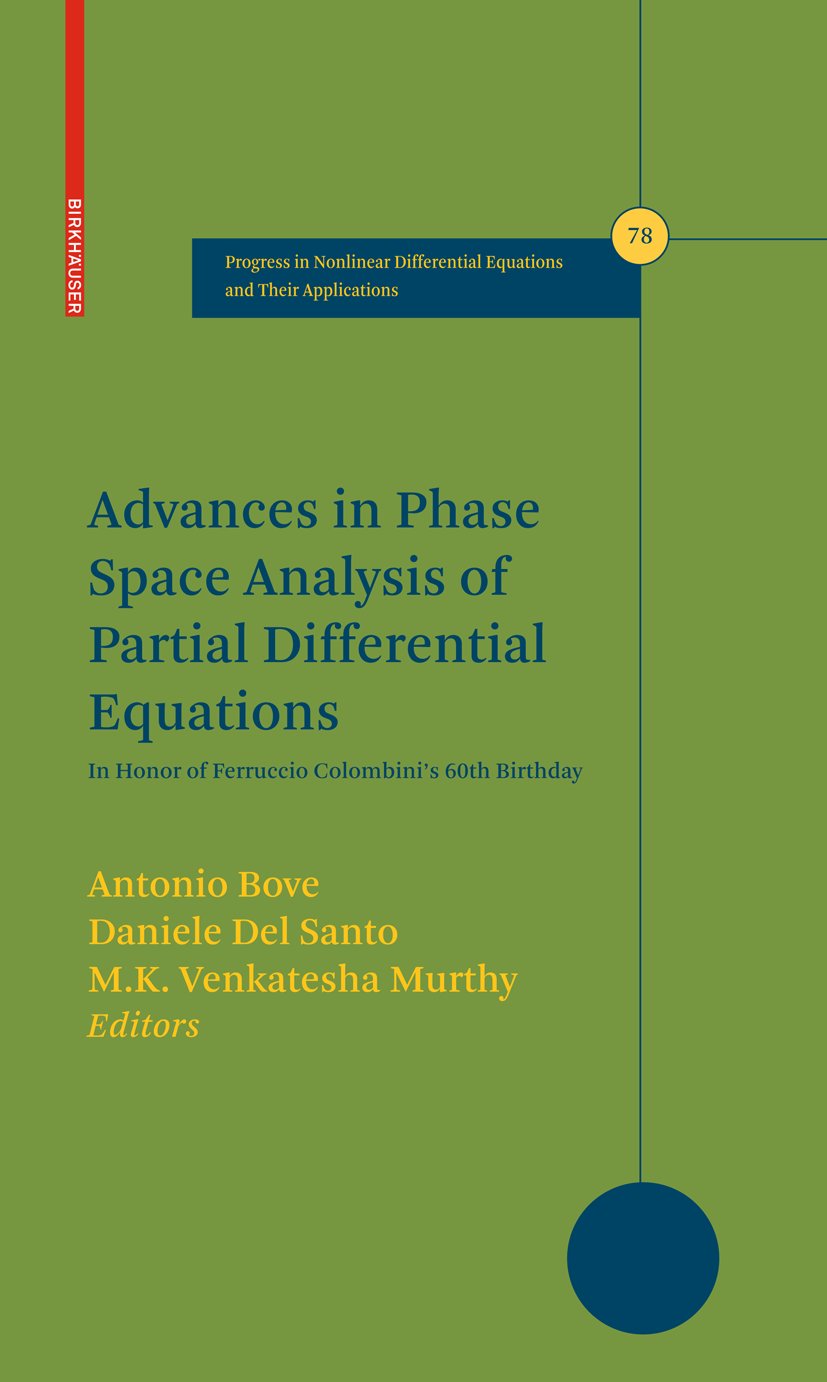 Progress in Nonlinear Differential Equations and Their Applications