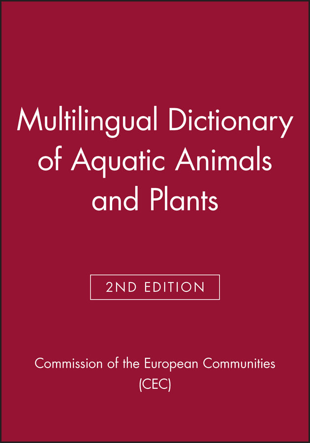 Multilingual Dictionary of Aquatic Animals and Plants