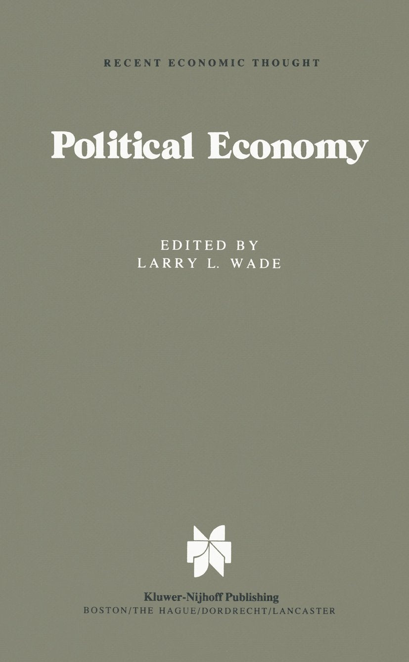 Recent Economic Thought