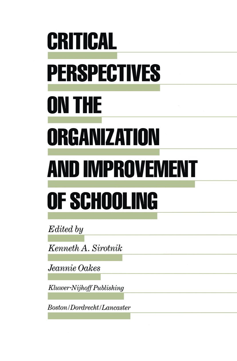 Evaluation in Education and Human Services