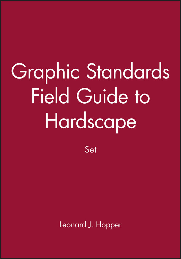 Graphic Standards Field Guide to Hardscape Set
