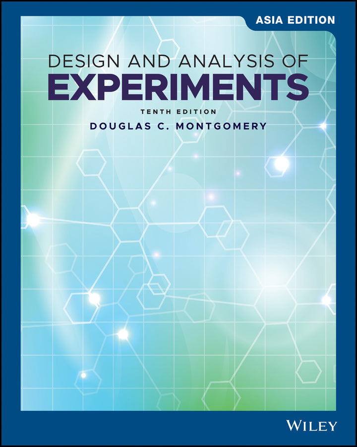 Design and Analysis of Experiments, Asia Edition