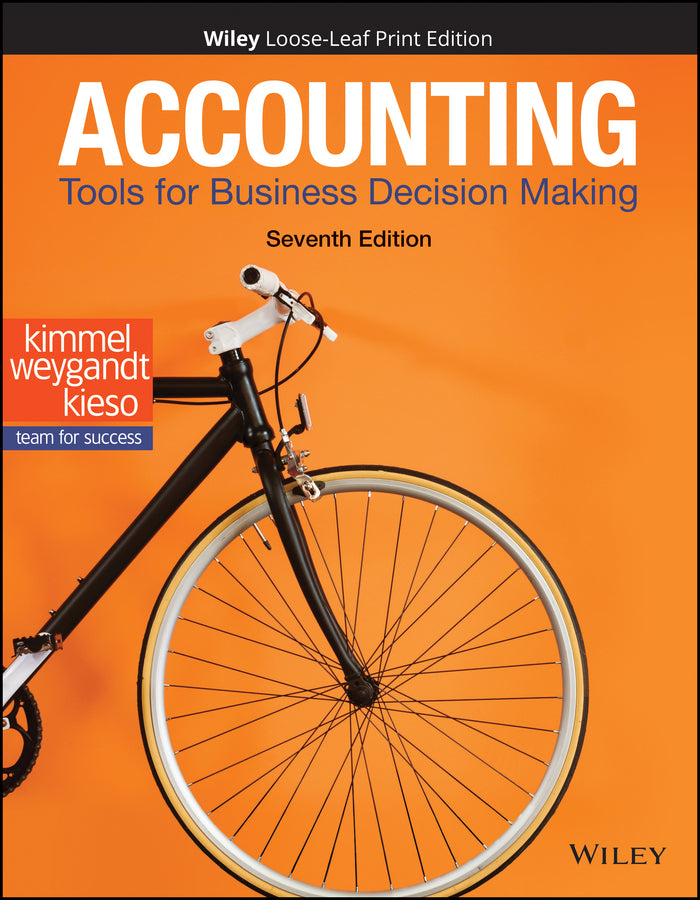 Accounting: Tools for Business Decision Making, WileyPLUS Card with Loose-leaf Set