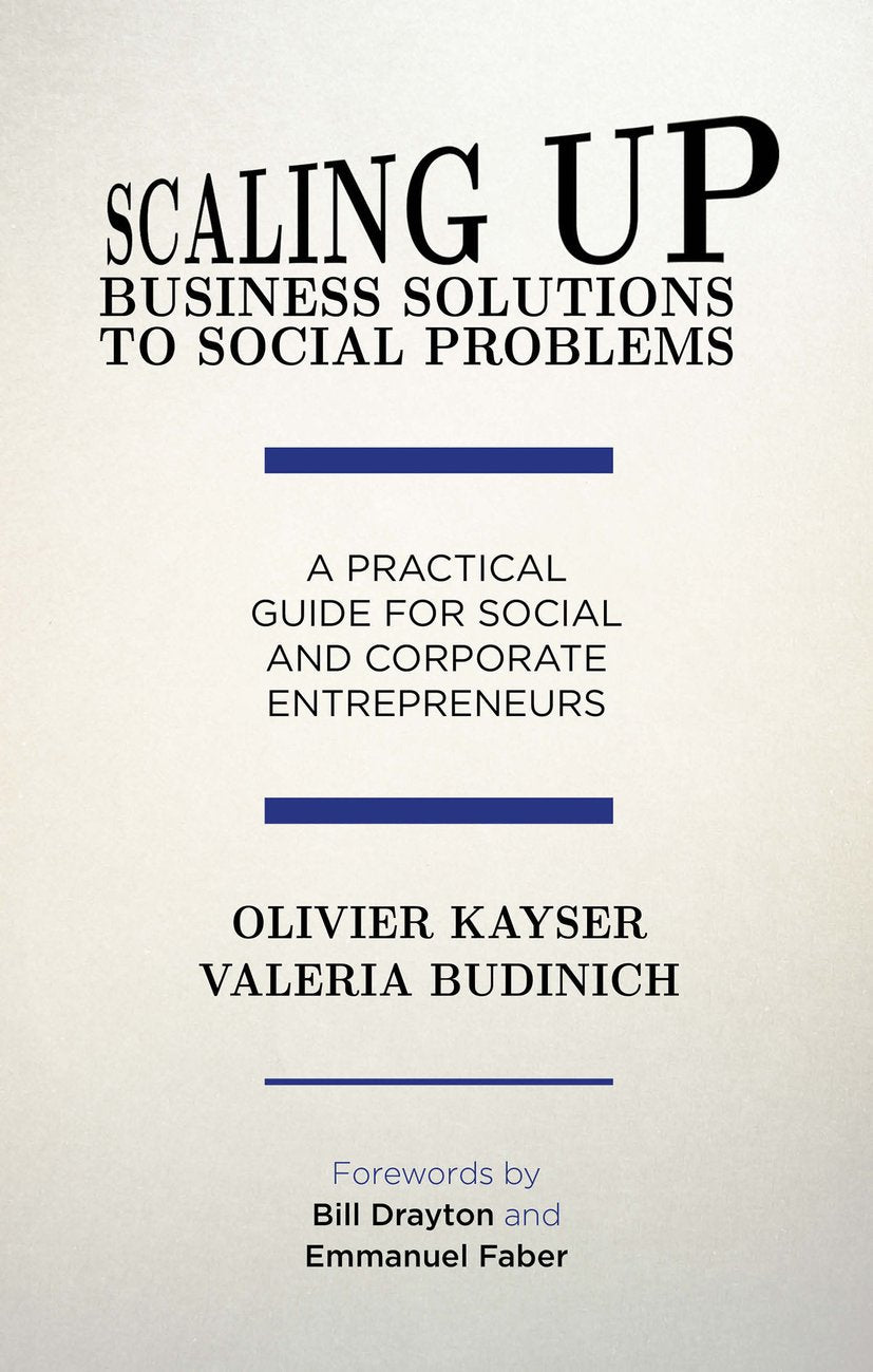 Scaling up Business Solutions to Social Problems