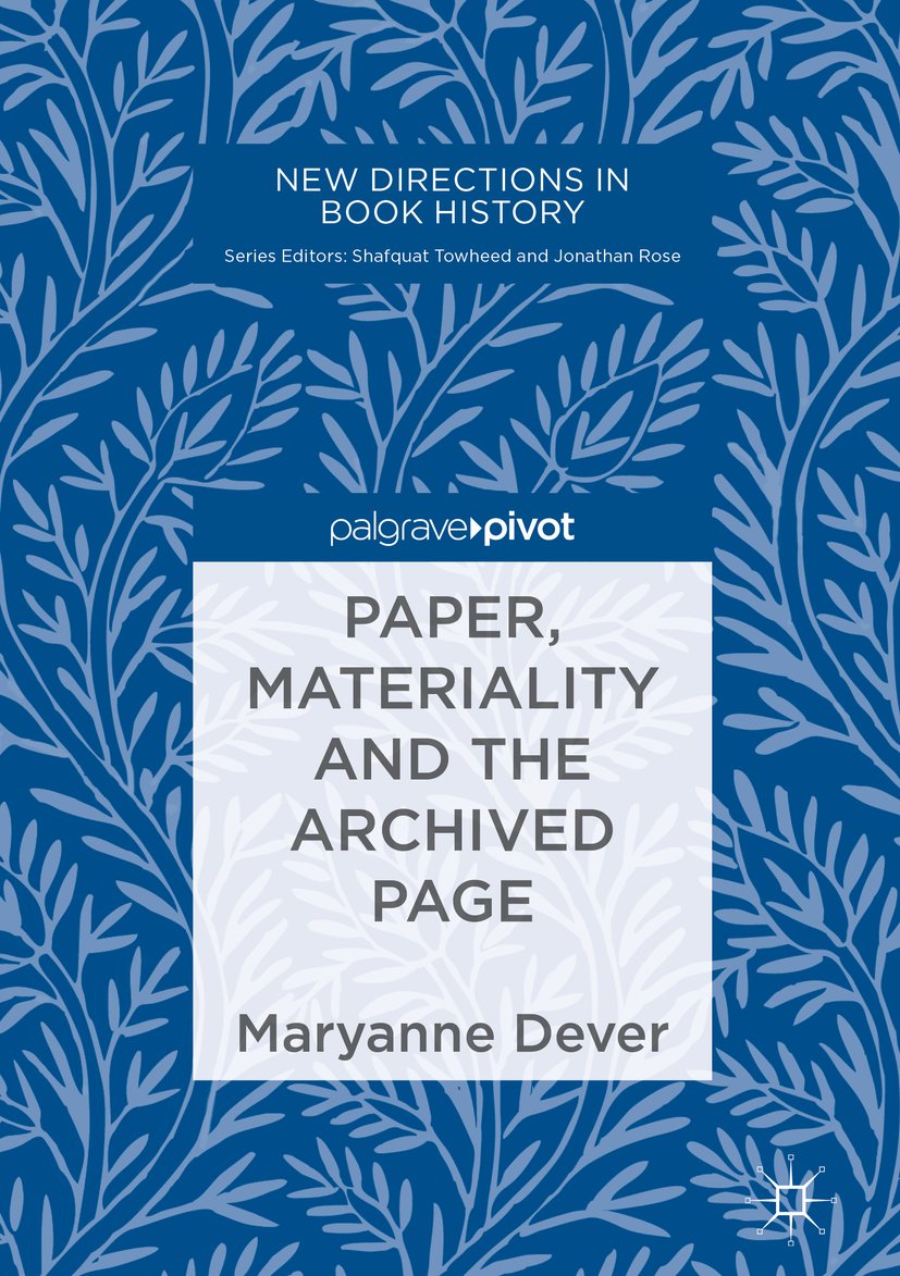 New Directions in Book History