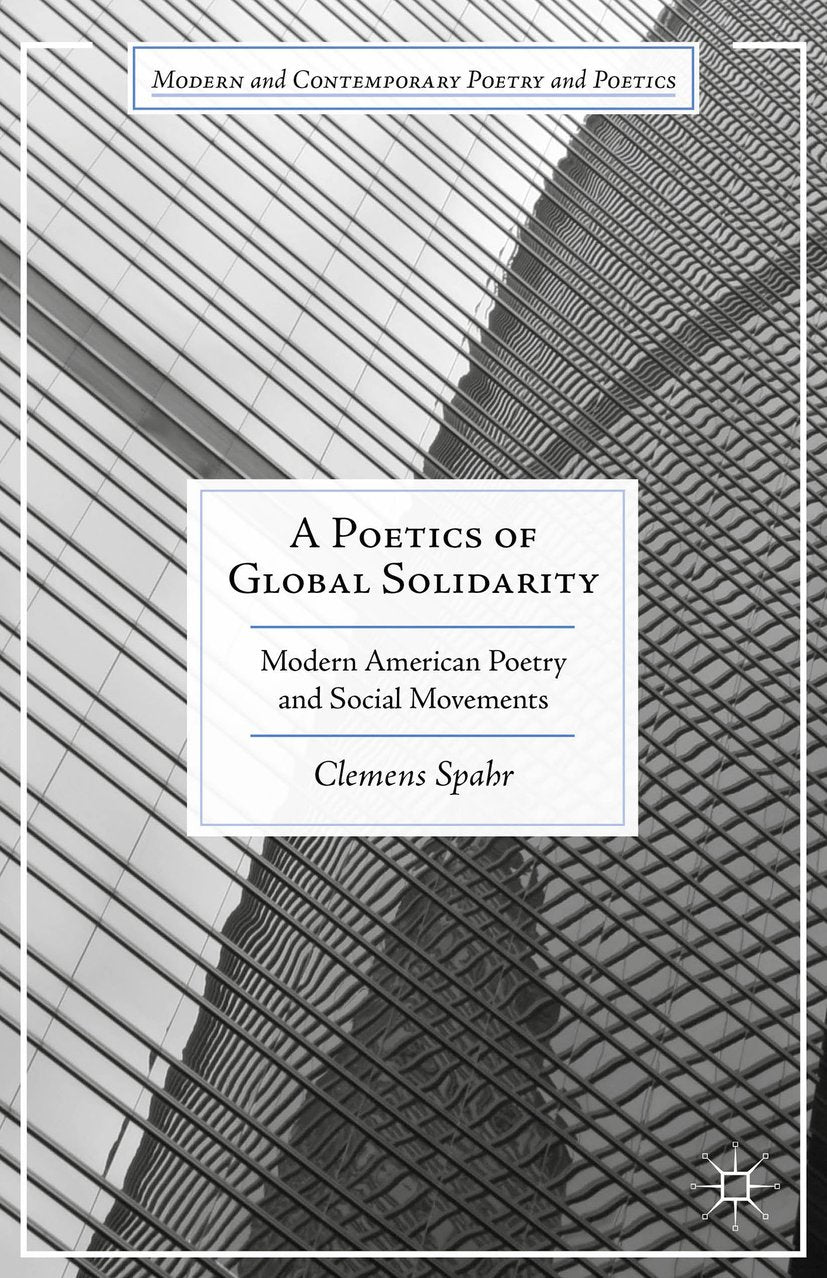 Modern and Contemporary Poetry and Poetics