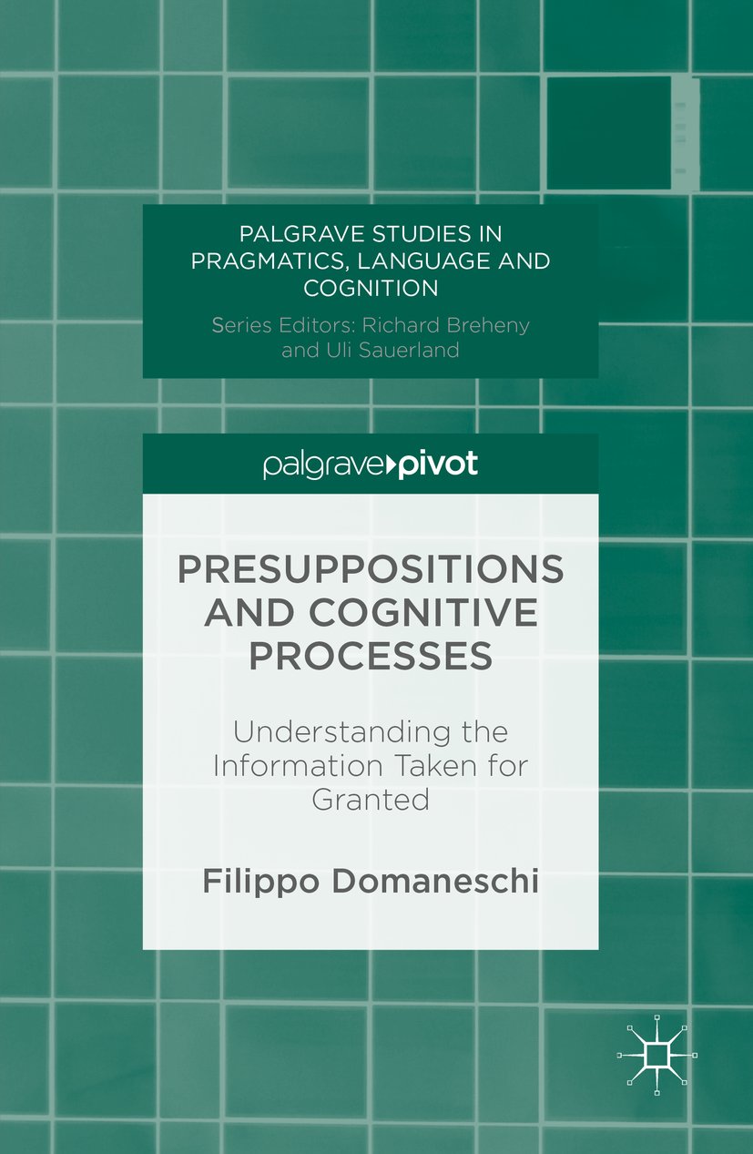 Palgrave Studies in Pragmatics, Language and Cognition