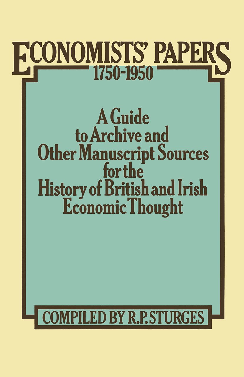 Economists’ Papers 1750–1950