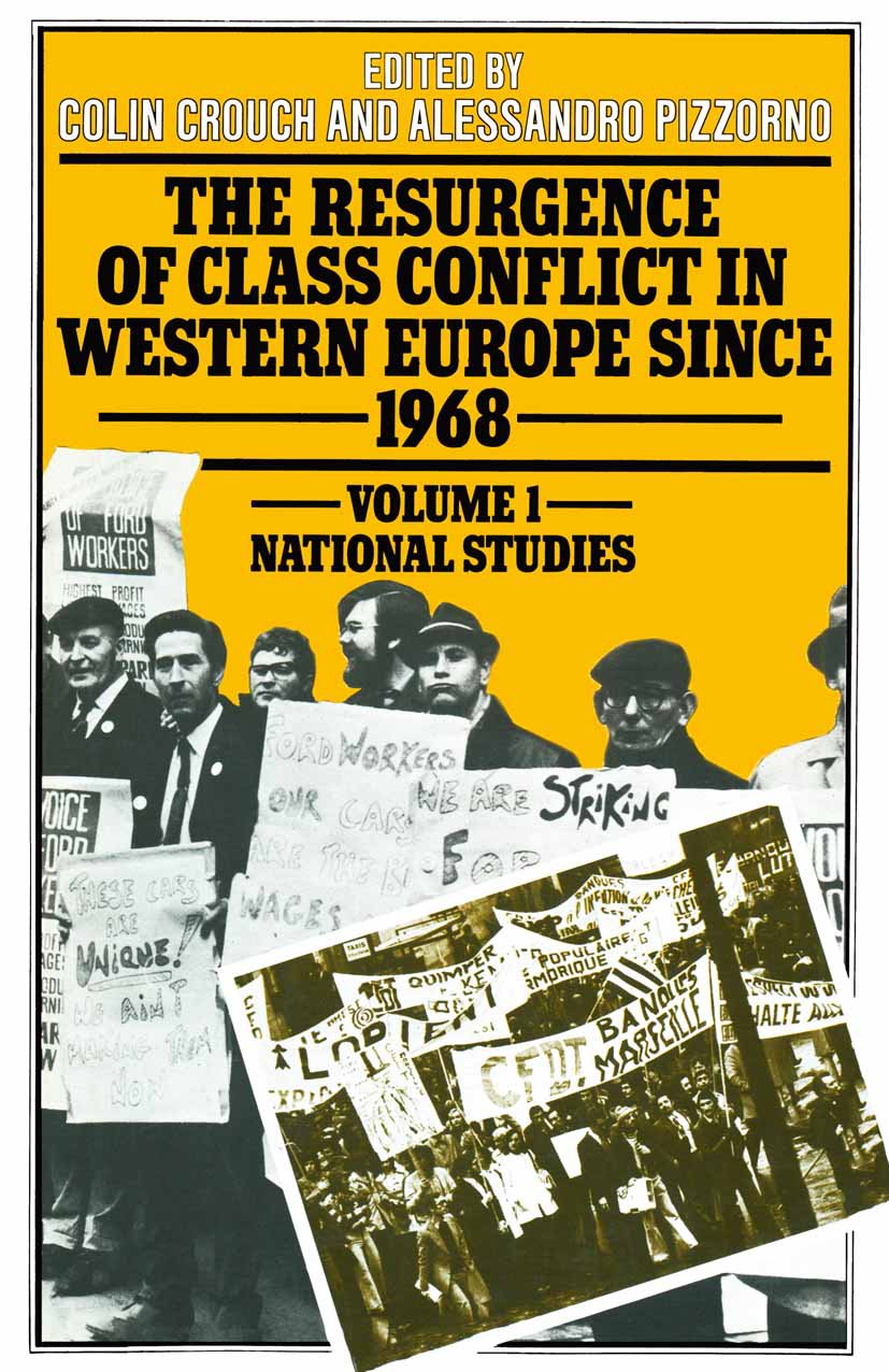 The Resurgence of Class Conflict in Western Europe since 1968