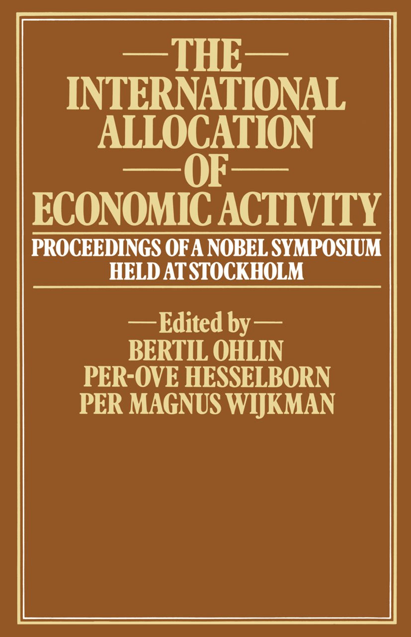 The International Allocation of Economic Activity