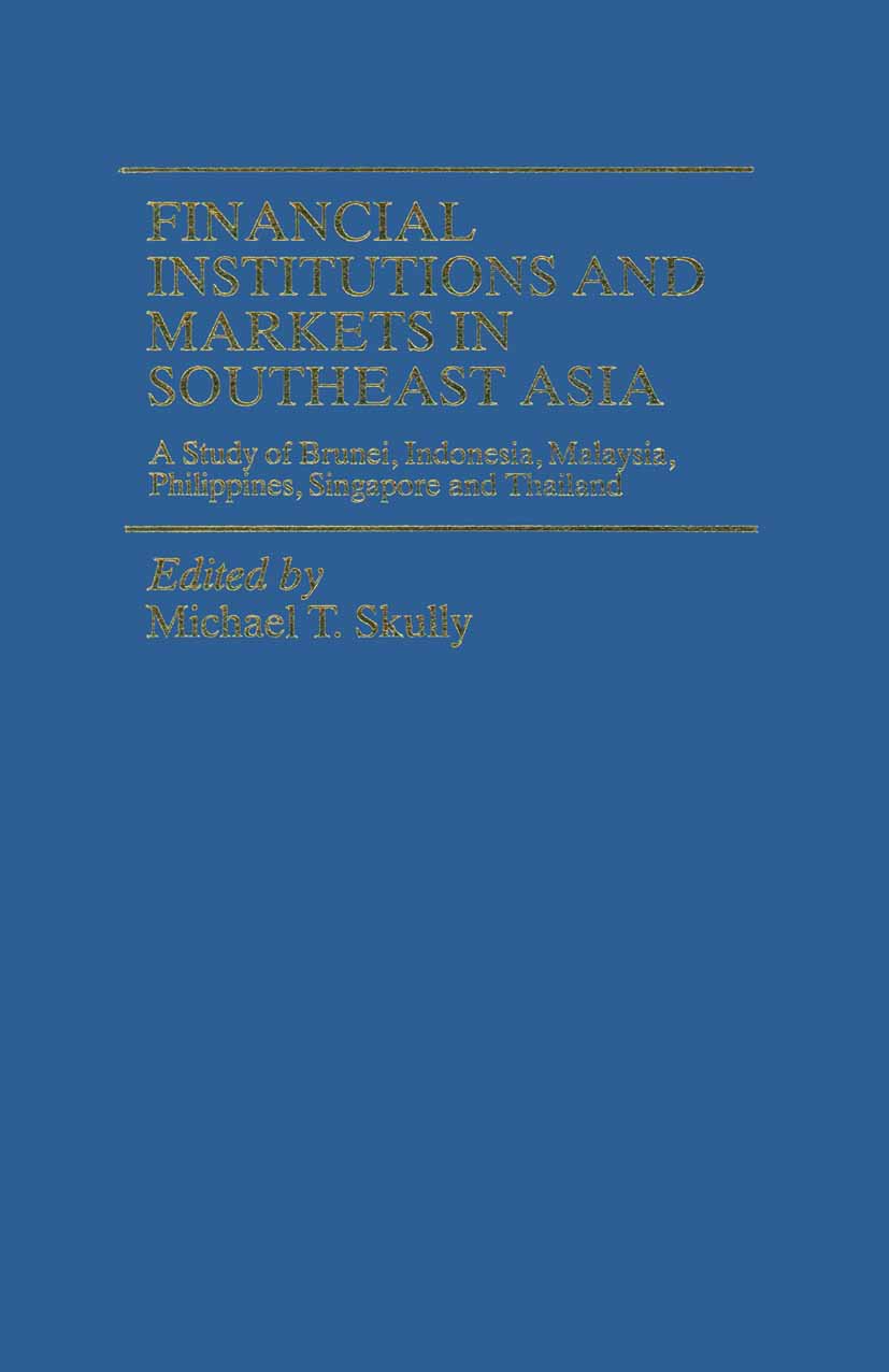Financial Institutions and Markets in Southeast Asia