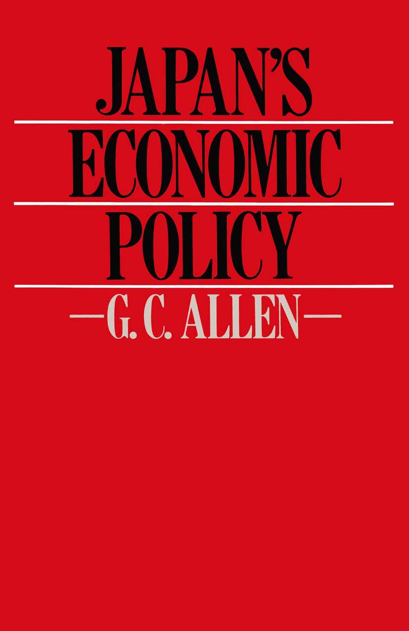 Japan’s Economic Policy
