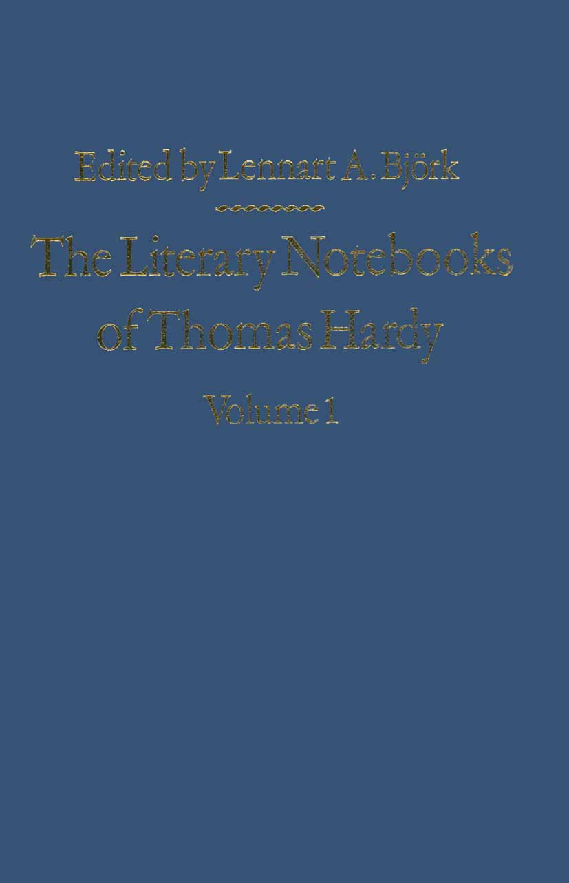 The Literary Notebooks of Thomas Hardy