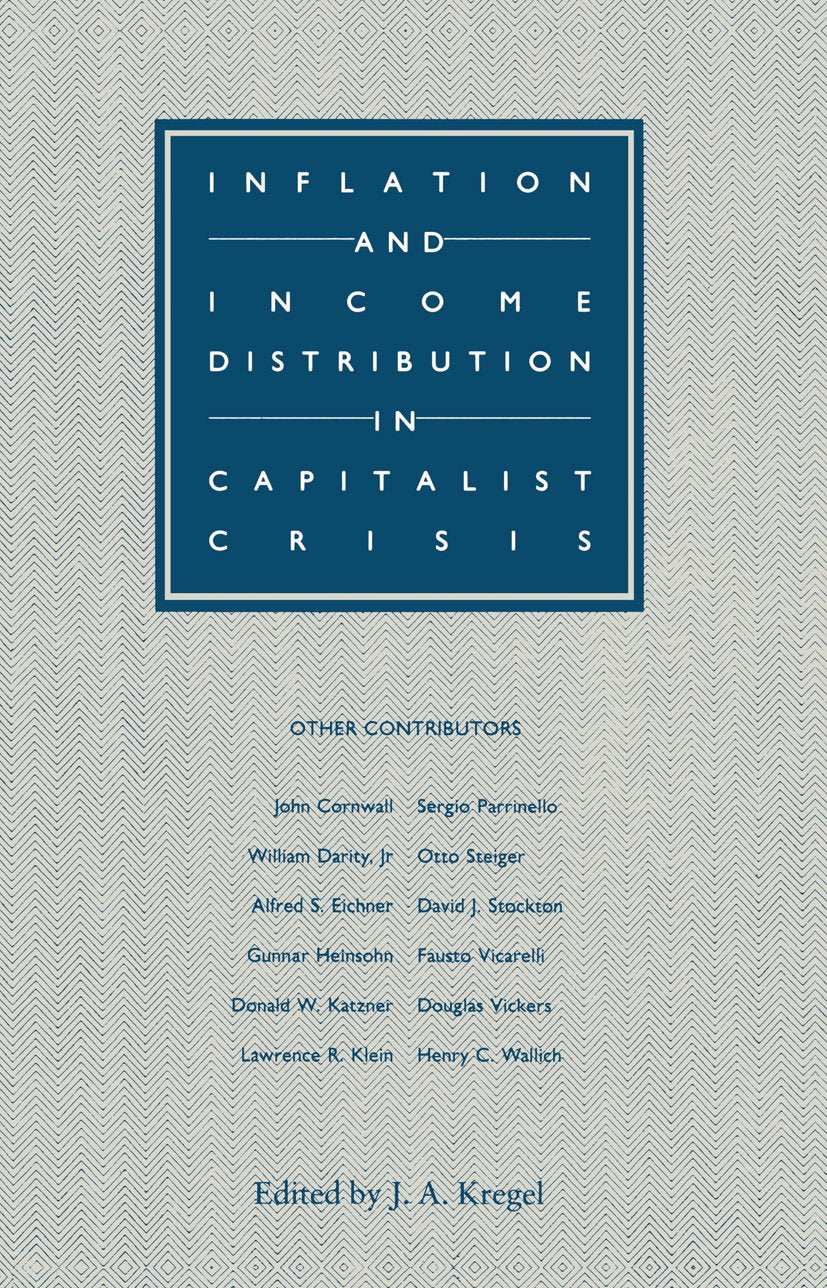 Inflation and Income Distribution in Capitalist Crisis