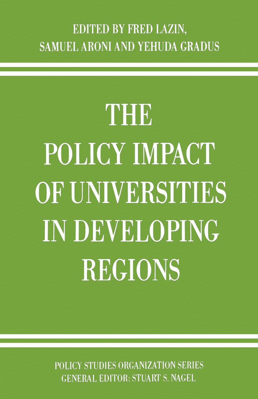 Policy Studies Organization Series
