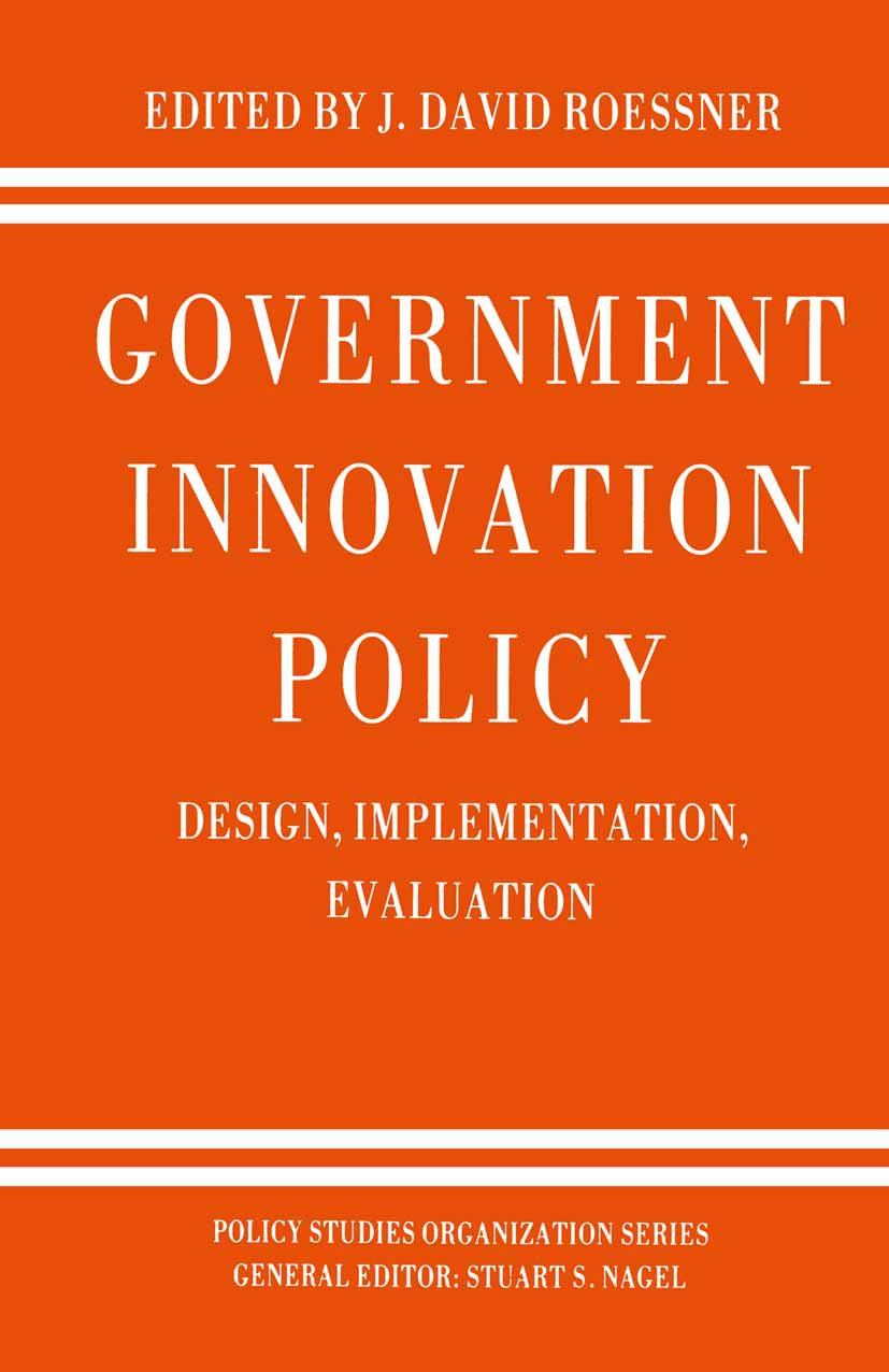 Policy Studies Organization Series