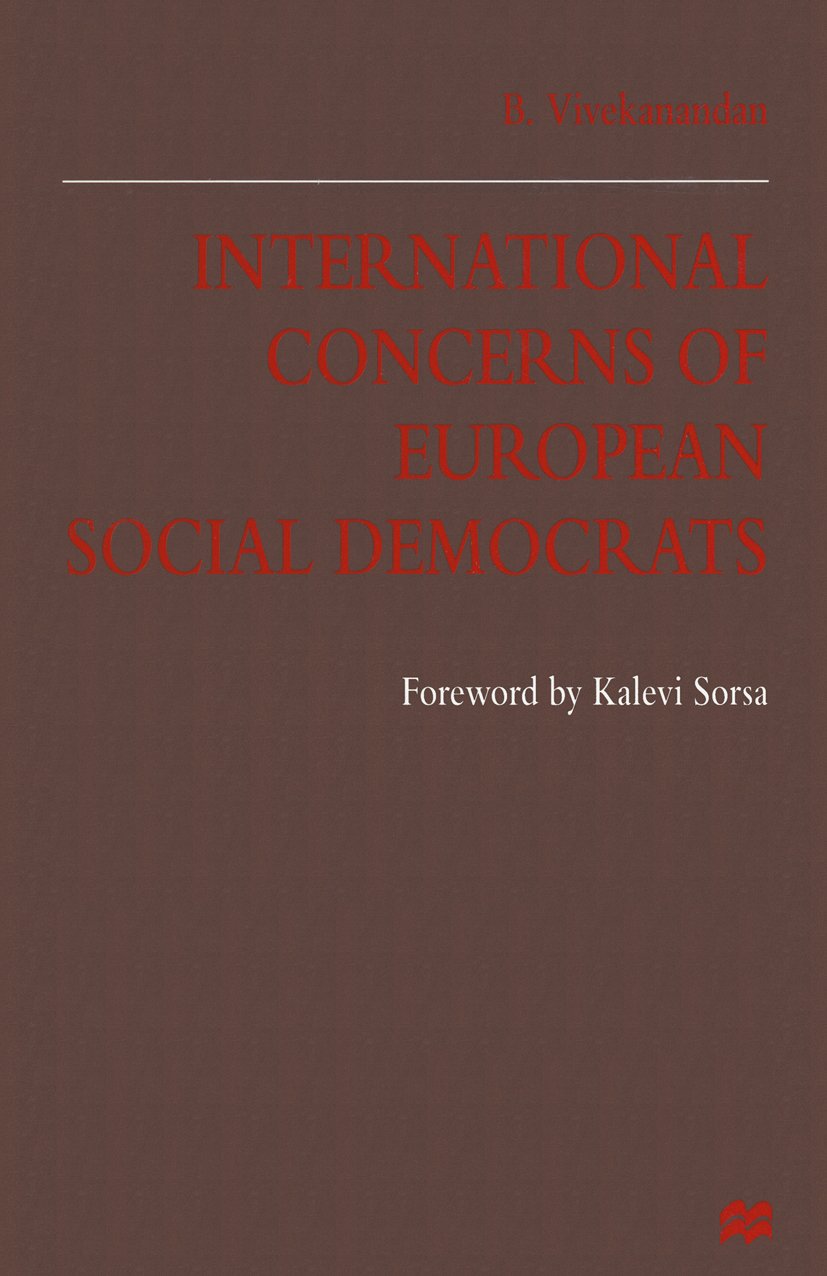 International Concerns of European Social Democrats