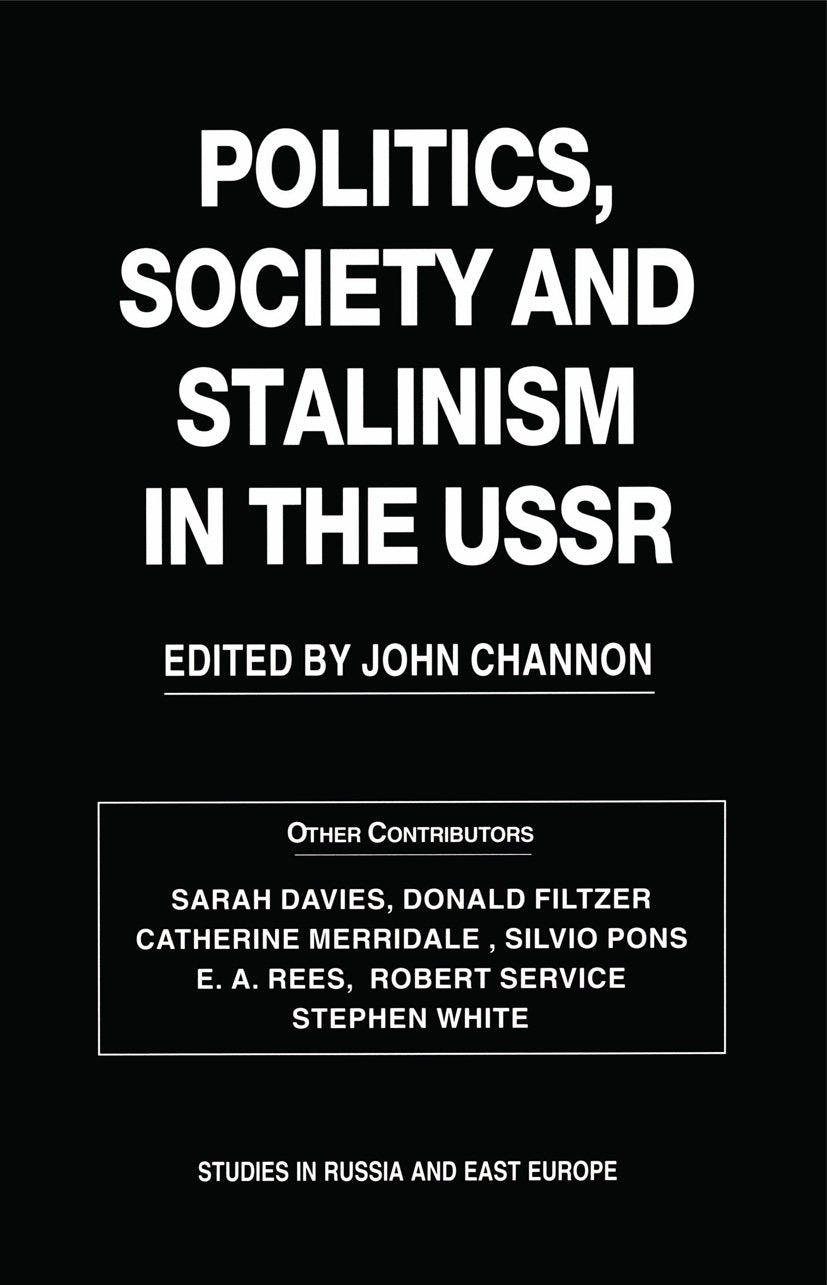 Studies in Russia and East Europe