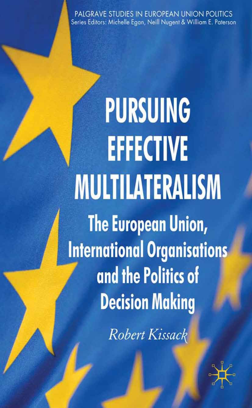 Palgrave Studies in European Union Politics