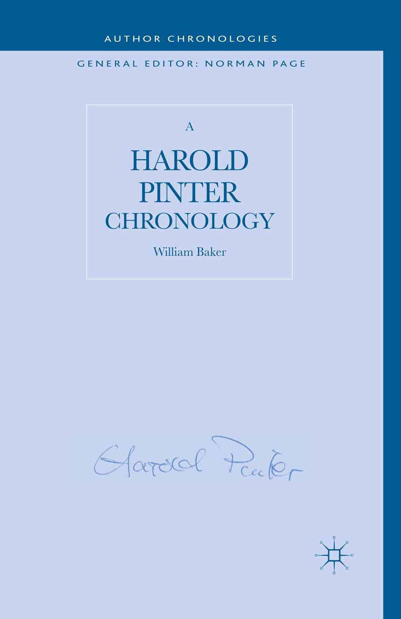 Author Chronologies Series