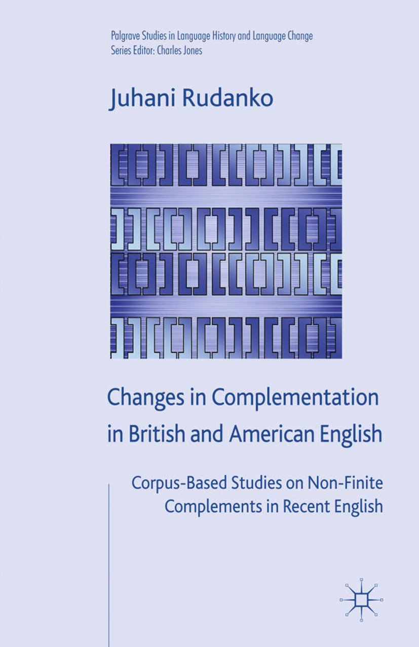 Palgrave Studies in Language History and Language Change
