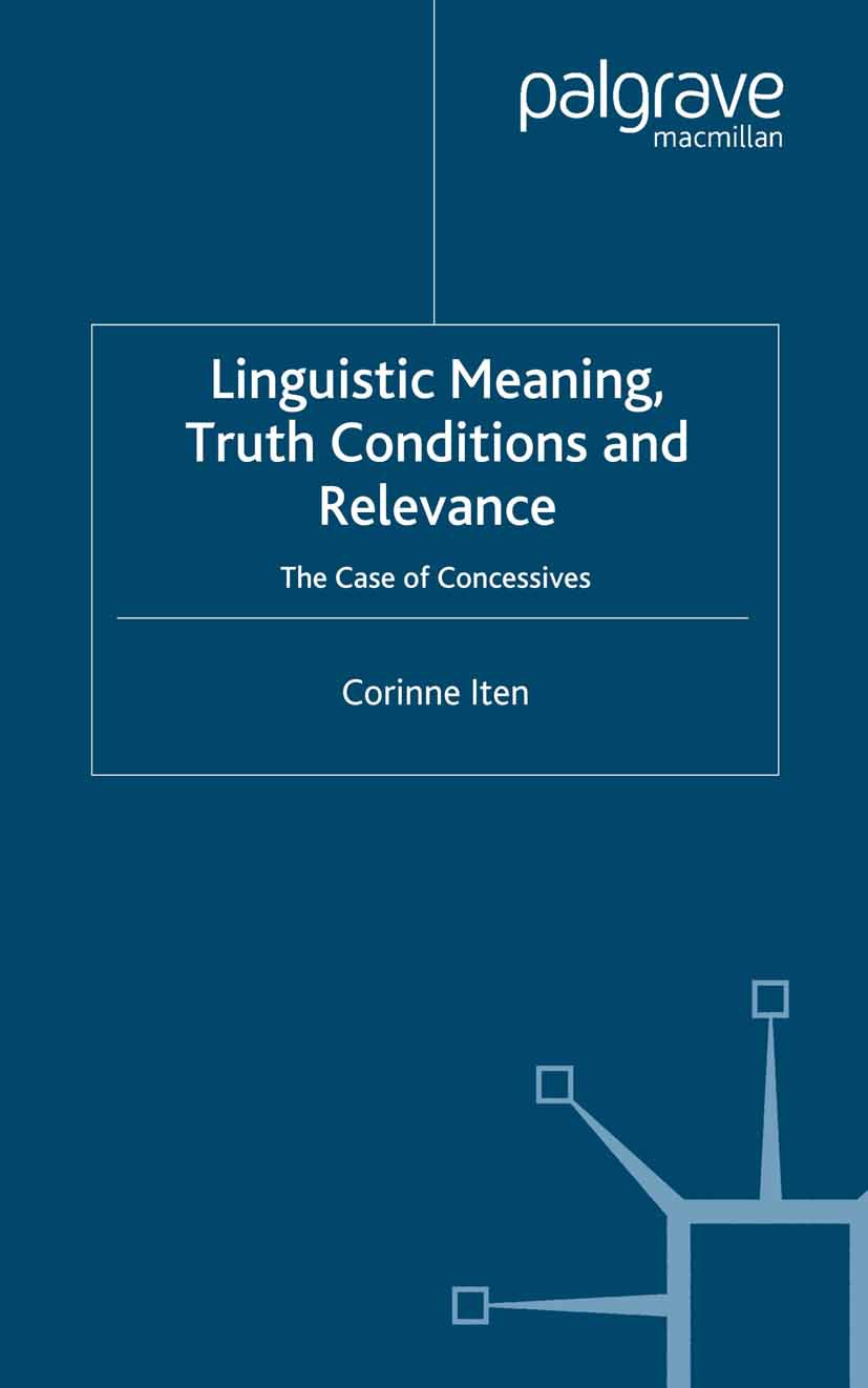 Palgrave Studies in Pragmatics, Language and Cognition