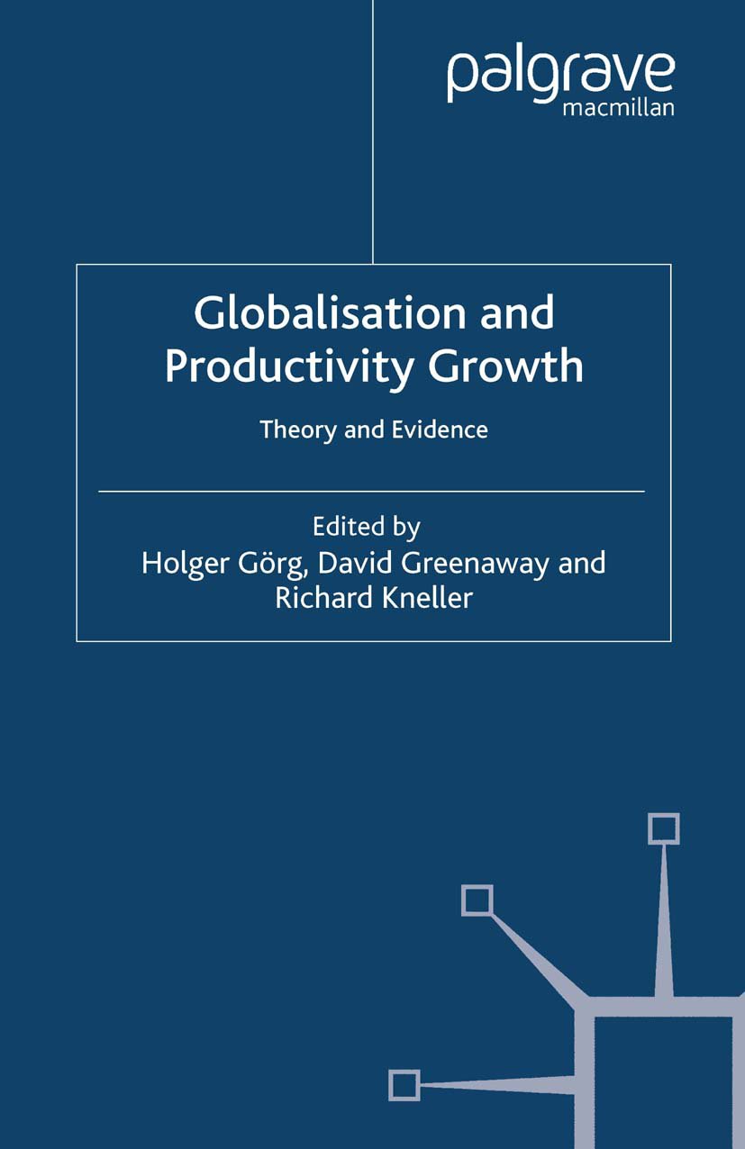Globalisation and Productivity Growth