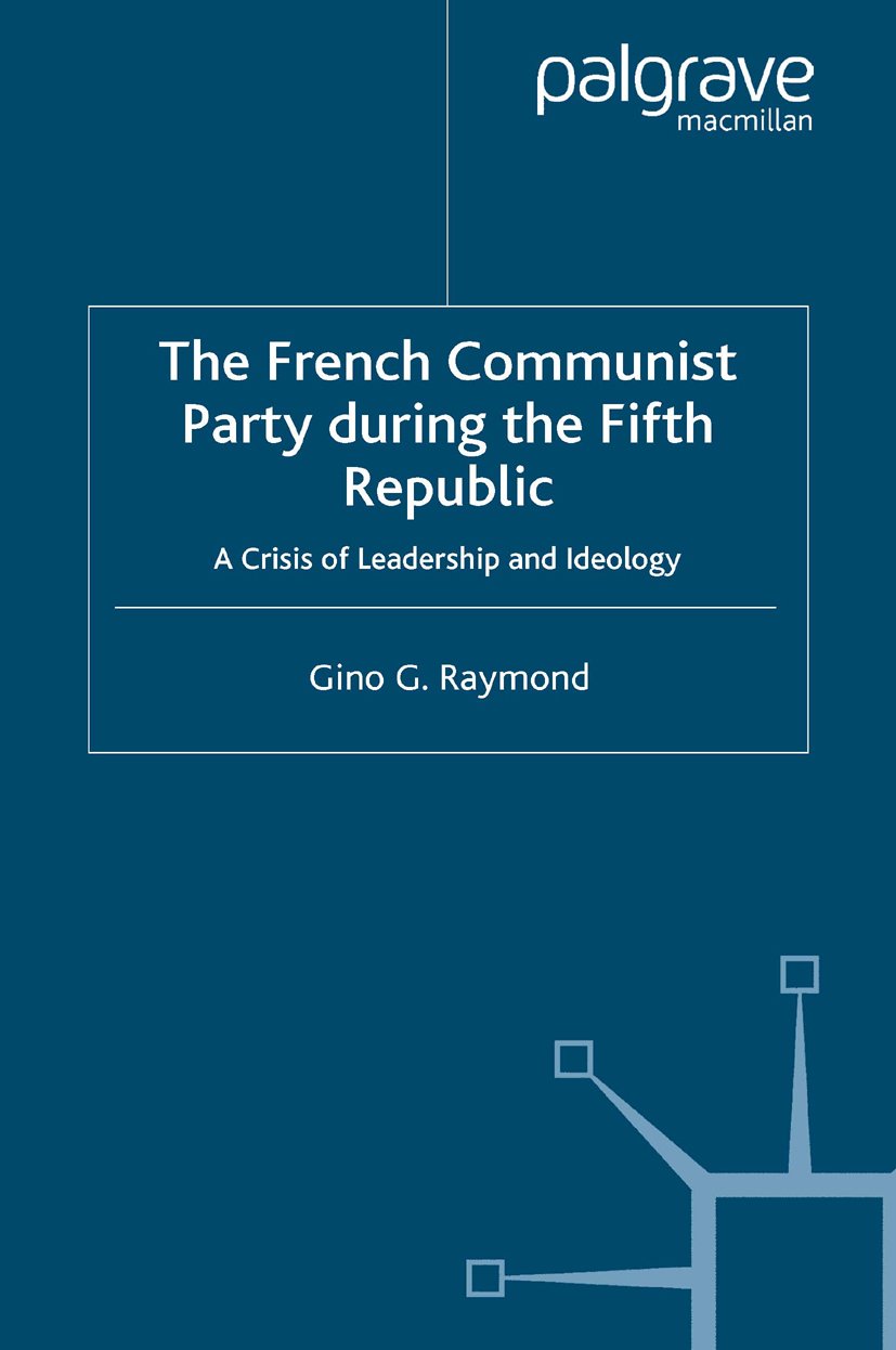 French Politics, Society and Culture