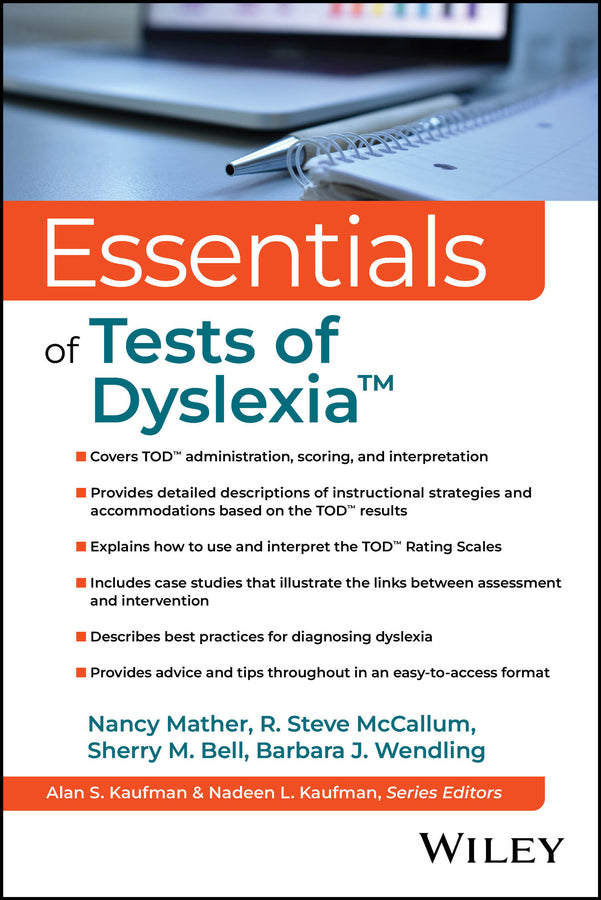 Essentials of Tests of Dyslexia�