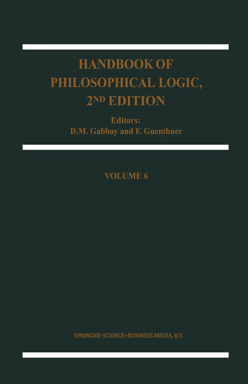 Handbook of Philosophical Logic