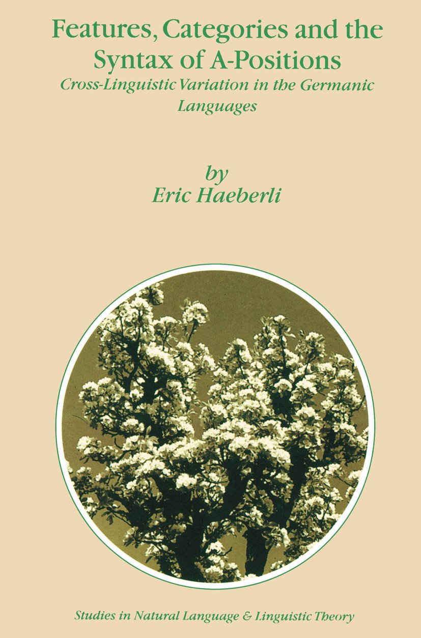 Studies in Natural Language and Linguistic Theory
