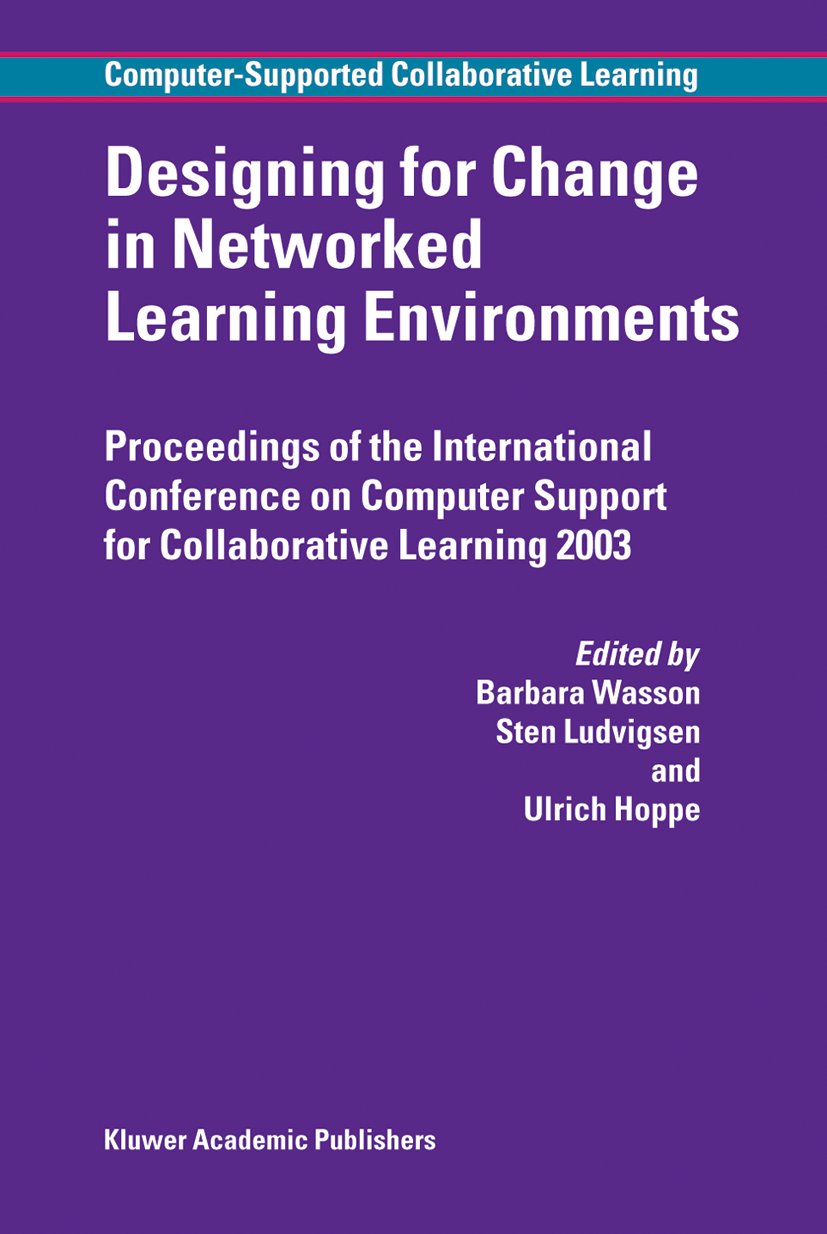 Computer-Supported Collaborative Learning Series