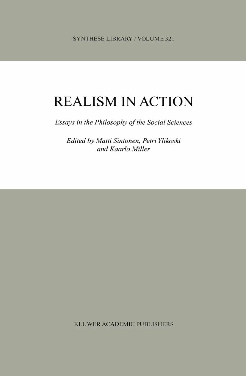 Synthese Library: Essays in the Philosophy of the Social Sciences