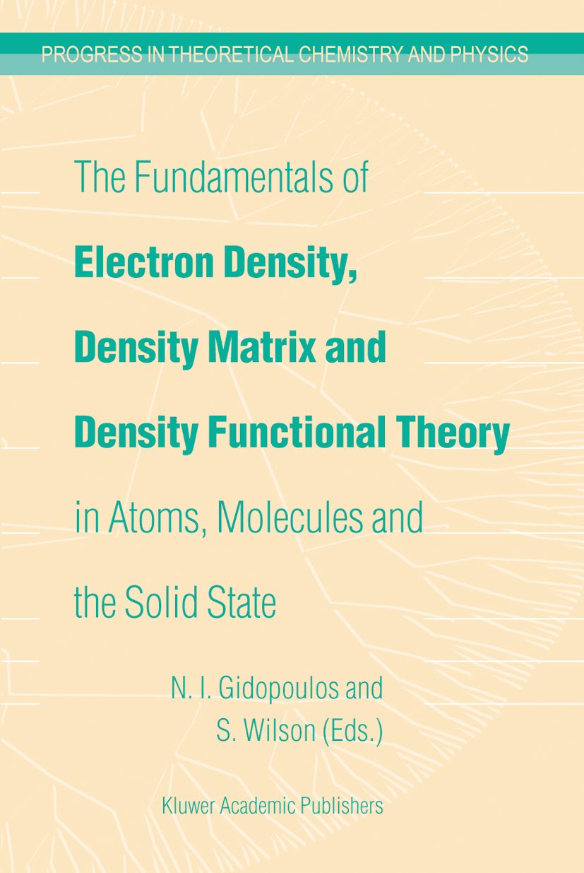 Progress in Theoretical Chemistry and Physics