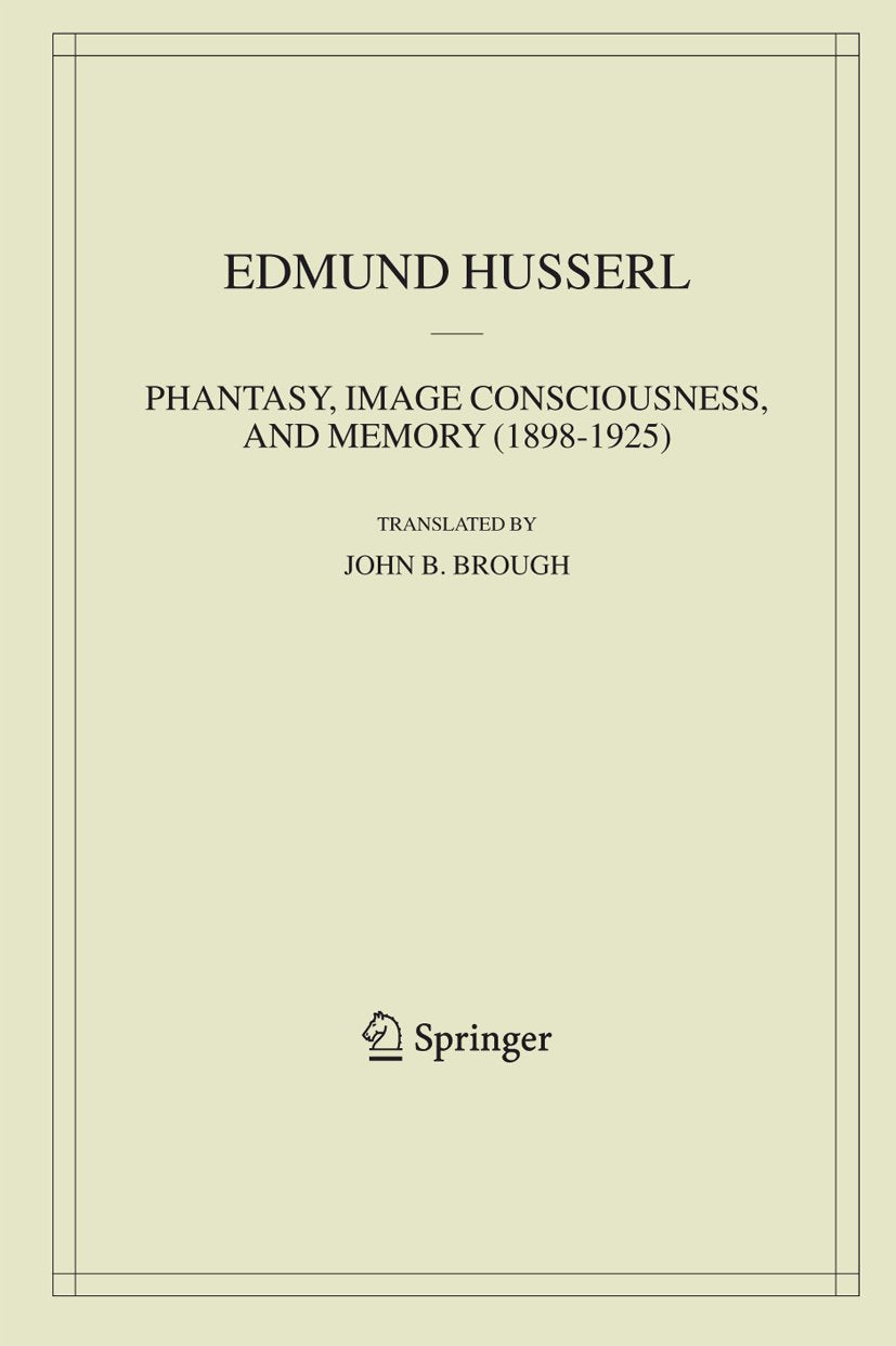 Husserliana: Edmund Husserl – Collected Works