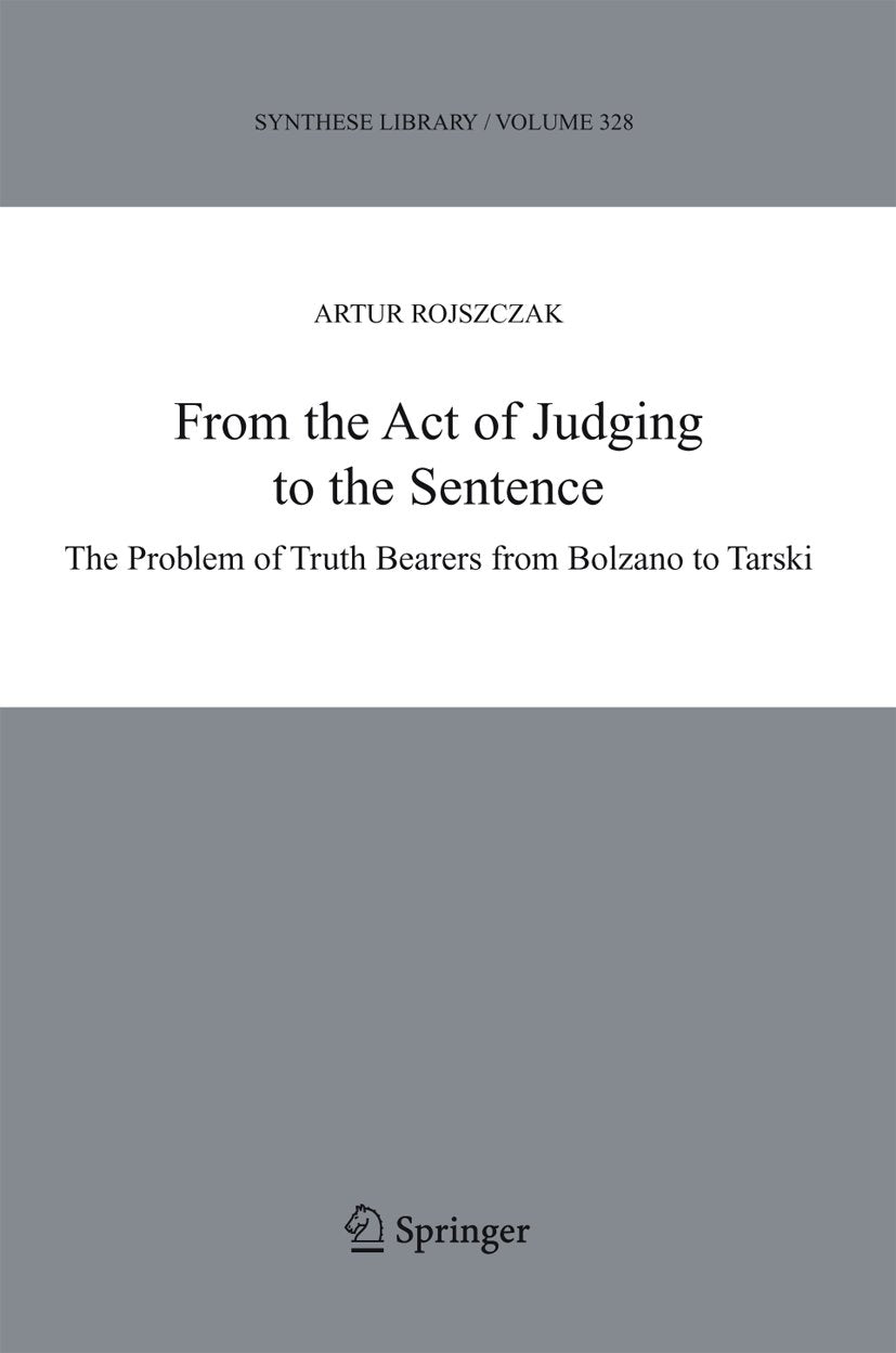 From the Act of Judging to the Sentence