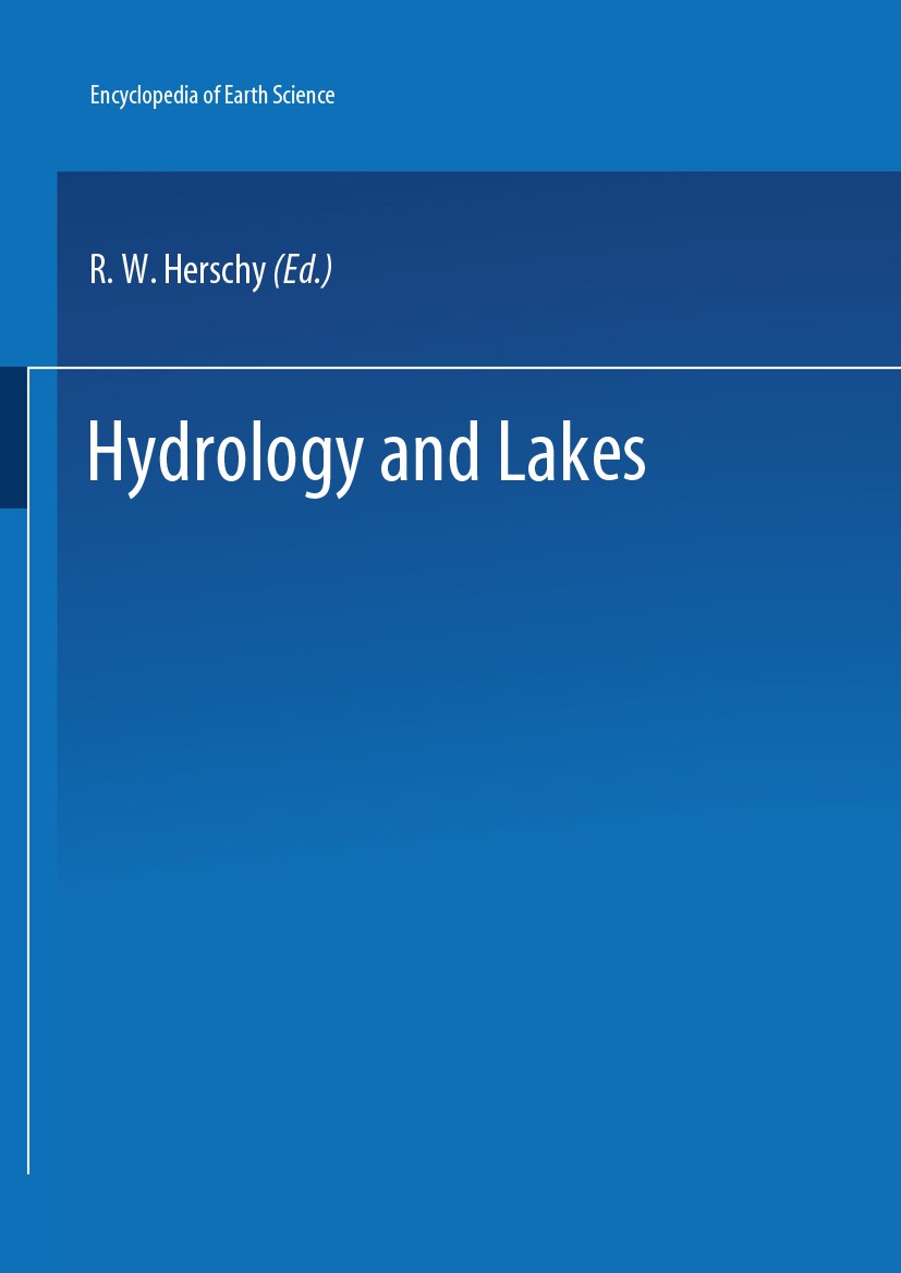 Encyclopedia of Hydrology and Water Resources