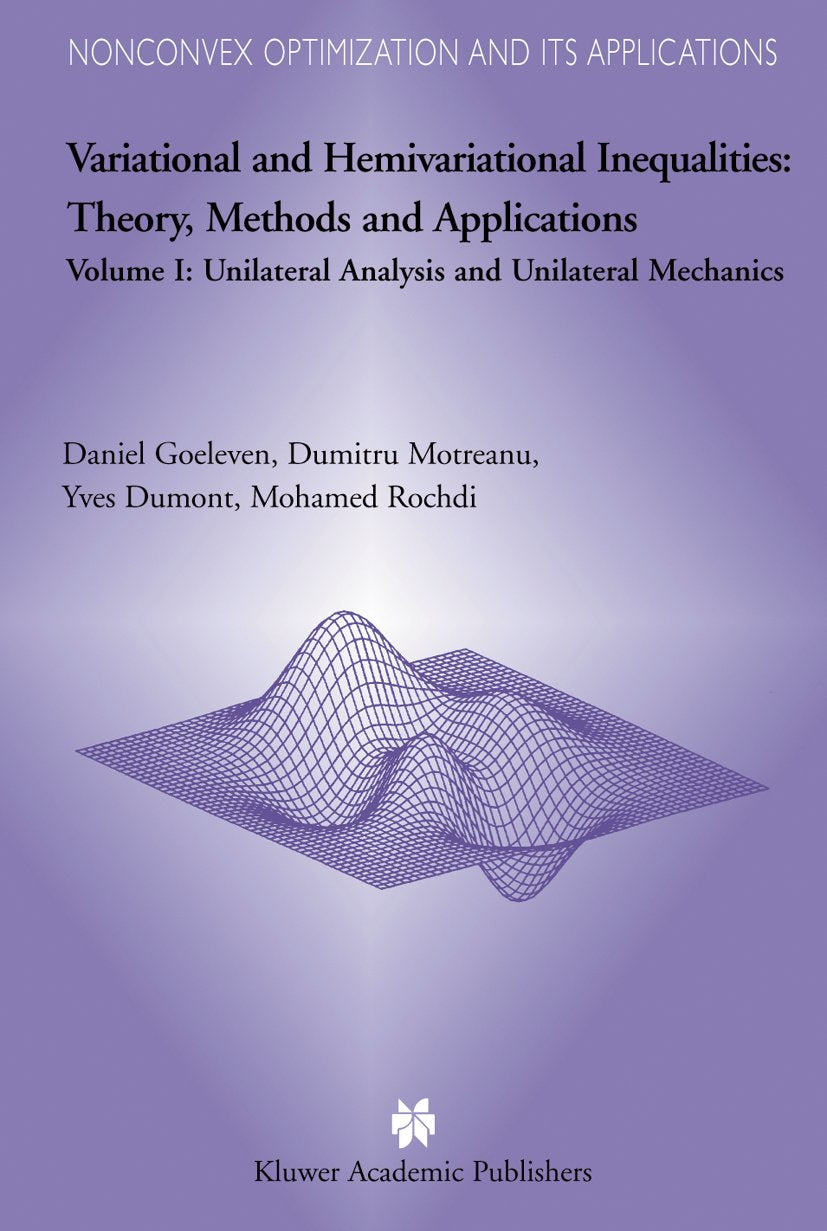 Nonconvex Optimization and Its Applications