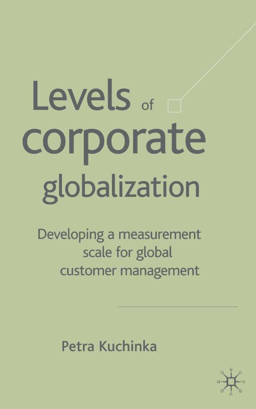 Levels of Corporate Globalization