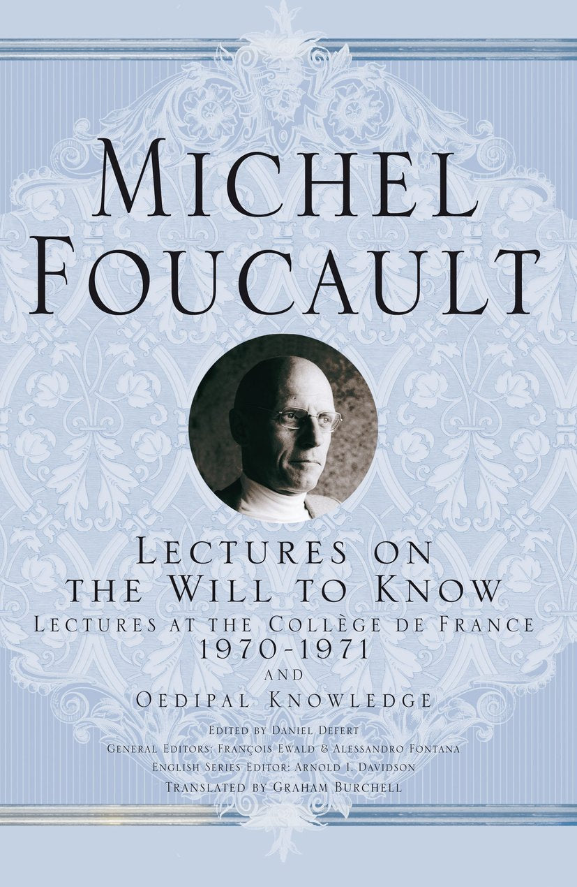 Michel Foucault, Lectures at the Collège de France