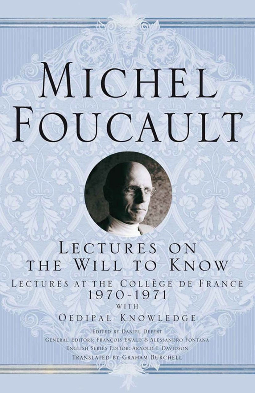 Michel Foucault, Lectures at the Collège de France