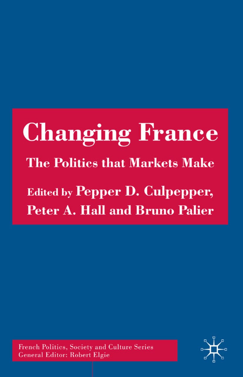 French Politics, Society and Culture