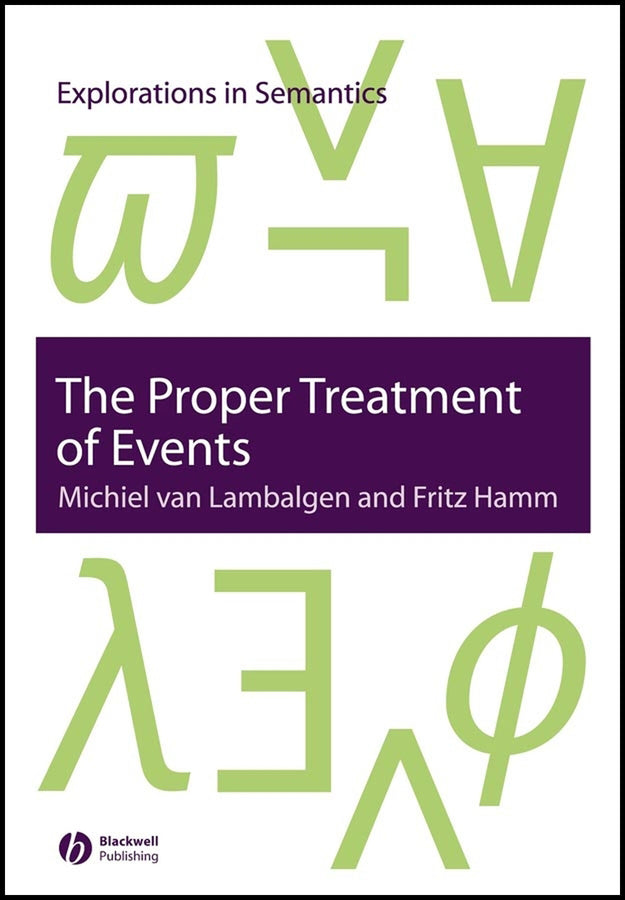 The Proper Treatment of Events