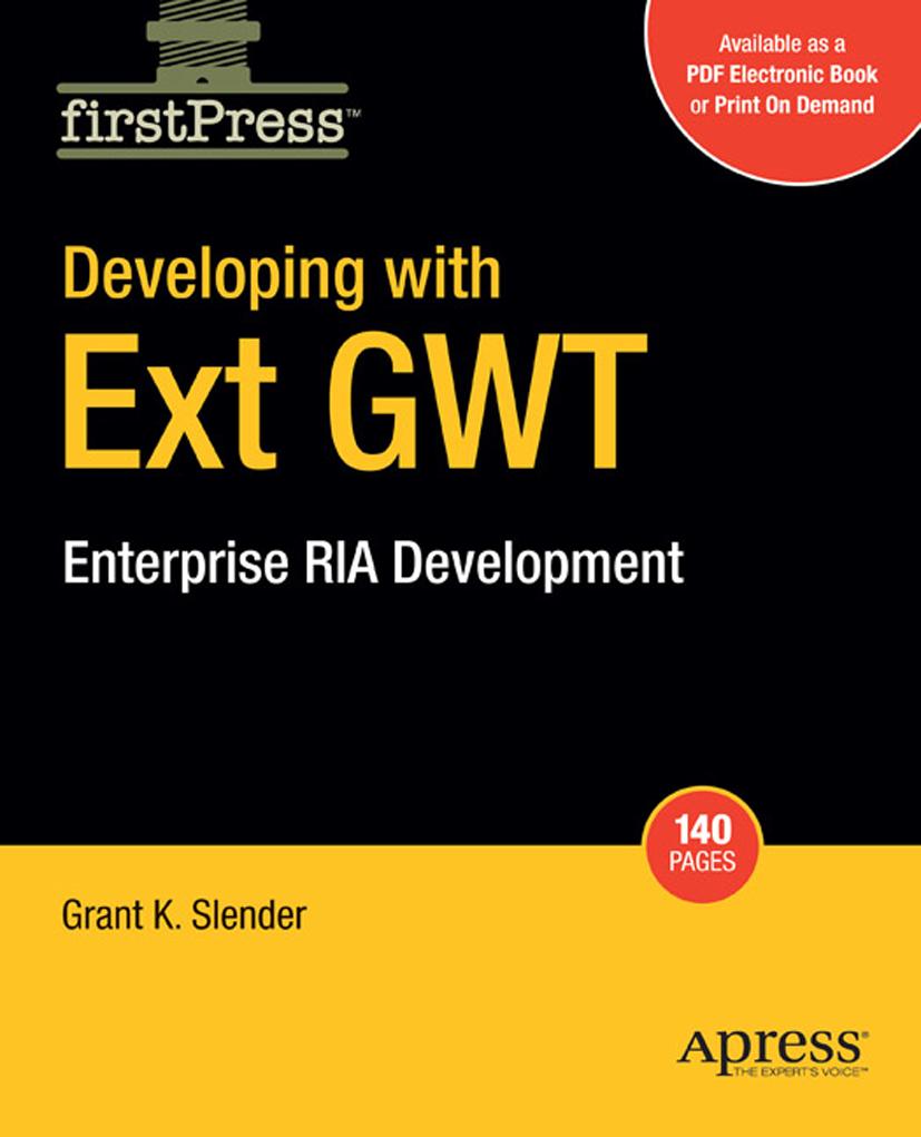 Developing with Ext GWT